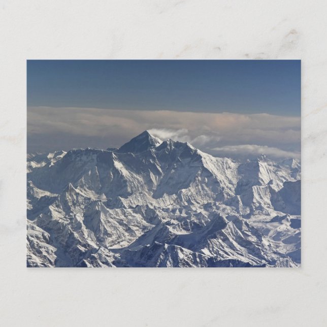 Carte Postale BHOUTAN. Neige éternelle sur le mont Everest, (Devant)