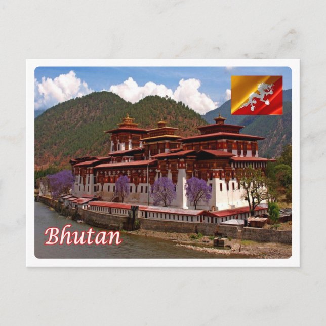 Carte Postale Bhoutan - Punakha - (Devant)