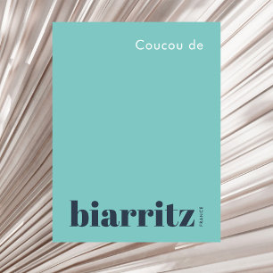 Carte Postale Biarritz France vacances modernes