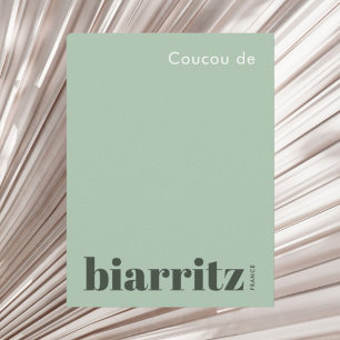 Carte Postale Biarritz France vacances modernes