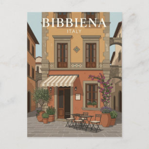 Carte Postale Bibbiena, Italie