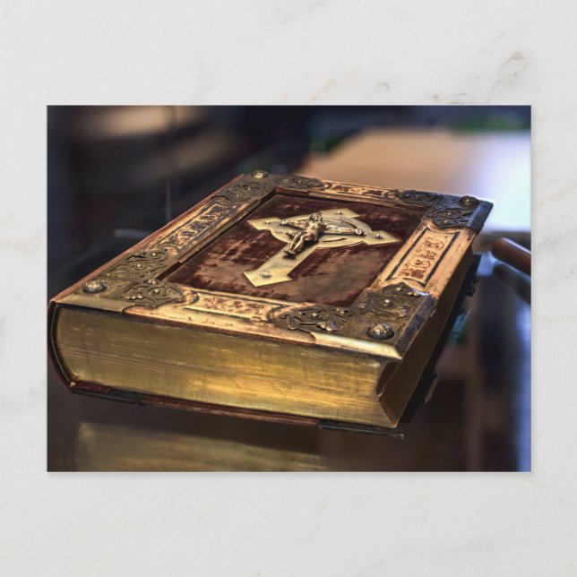 Carte Postale Bible chrétienne antique (Devant)