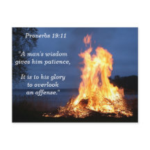 Bible Verse Proverbs 19 11 Wisdom Patience