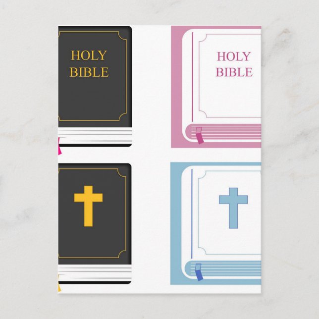Carte Postale bibles (Devant)
