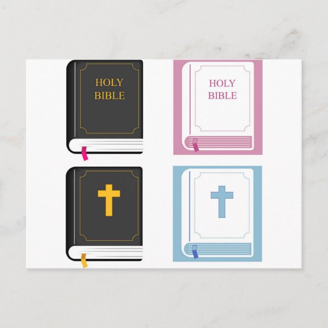 Carte Postale bibles (Devant)