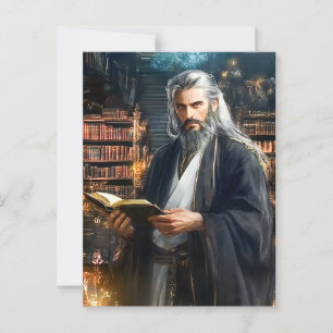Carte Postale Bibliothécaire