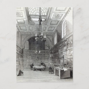 Carte Postale Bibliothèque de la Chambre des Lords