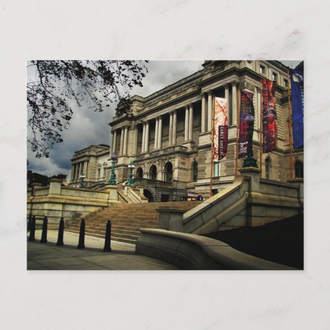 Carte Postale Bibliothèque du Congrès le JL (Devant)