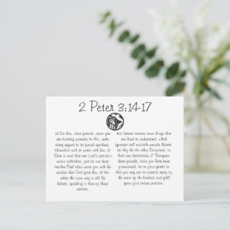 Carte postale biblique