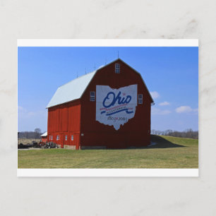 Carte Postale Bicentennial Barn Red