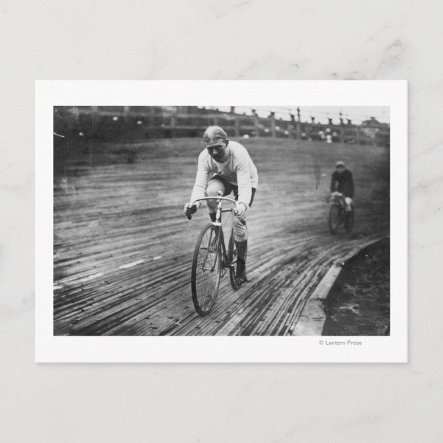 Carte Postale Bicycle Racer à la course Washington DC de 6 jours (Devant)