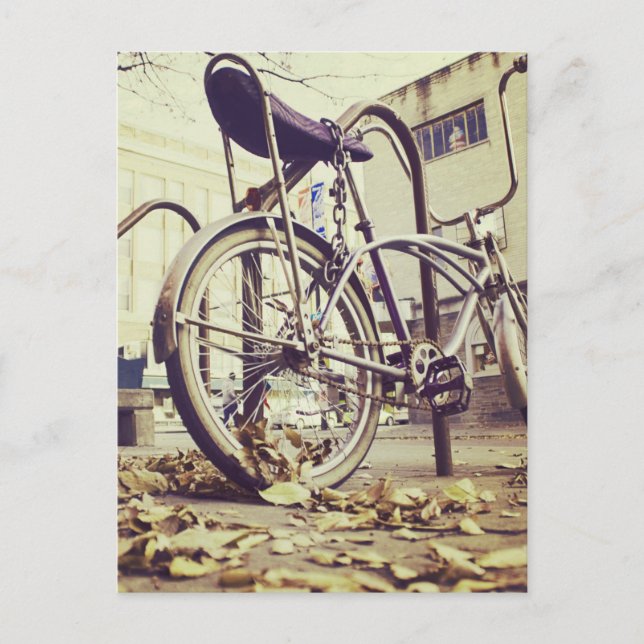 Carte Postale Bicyclette (Devant)