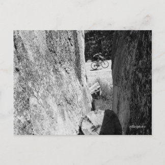 Carte Postale Bicyclette par le granit B&W