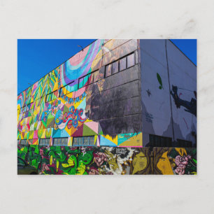 Carte Postale BiélБ е л а р ь у с Minsk Architecture Graffiti Bi