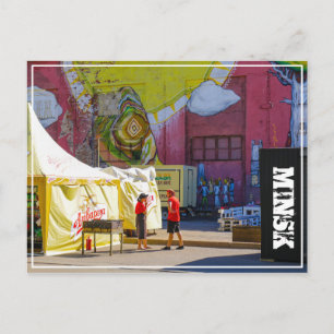 Carte Postale BiélorБ е л а р ь у с  de Minsk   Architecture Gra