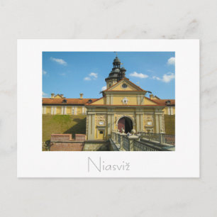 Carte Postale Biélorussie Беларусь Château de Niasvish Niasviž C