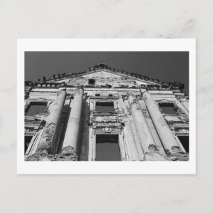 Carte Postale Biélorussie Беларусь Ruines du palais de Ruzhany A