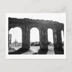 Carte Postale Biélorussie Беларусь Ruines du palais de Ruzhany A