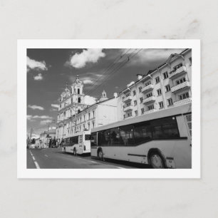 Carte Postale Biélorussie Grodno Cityscape City View Architectur