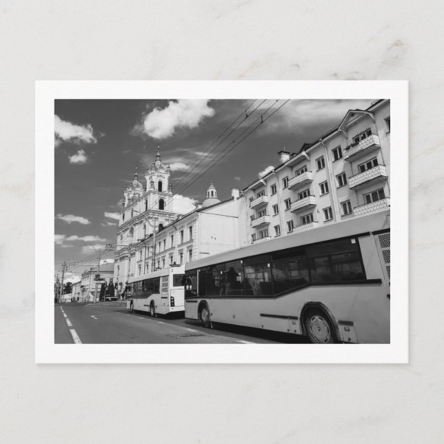 Carte Postale Biélorussie Grodno Cityscape City View Architectur (Devant)