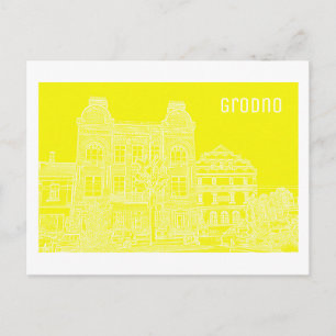 Carte Postale Biélorussie Grodno Cityscape City View Architectur
