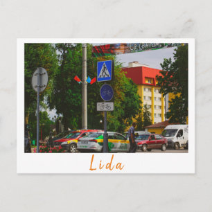 Carte Postale Biélorussie Lida Cityscape