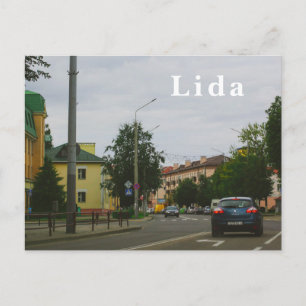 Carte Postale Biélorussie Lida Cityscape