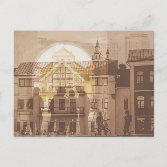 Carte Postale Biélorussie Minsk Nesvizh Architecture Cityscape (Devant)