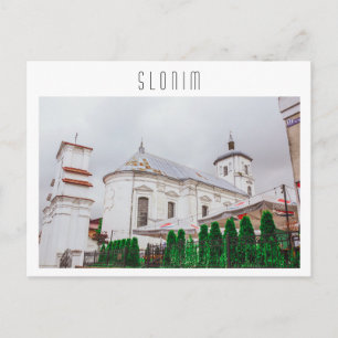Carte Postale Biélorussie Slonim Église catholique Architecture