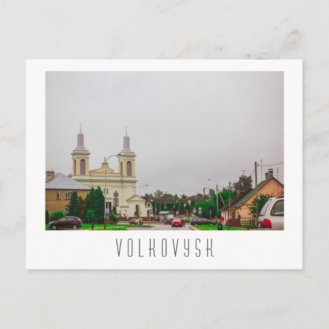 Carte Postale Biélorussie Volkovysk Vawkavysk (Devant)