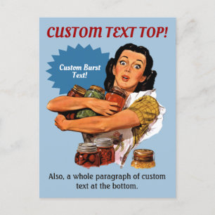 Carte Postale Bien Sûr Je Peux Postcard