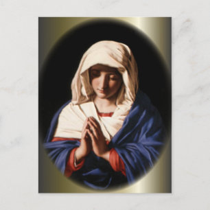 Carte Postale Bienheureuse Vierge Marie - Mère de Dieu