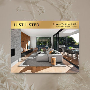 Carte Postale Biens juste listés Marine & Gold Realty Marketing