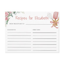 Bientôt Être Whisked Away Recette Card