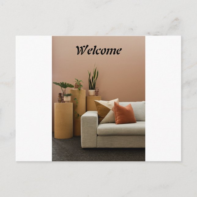 Carte Postale Bienvenue (Devant)