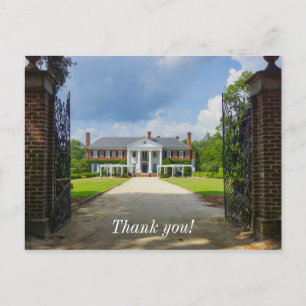 Carte Postale Bienvenue à Boone Hall
