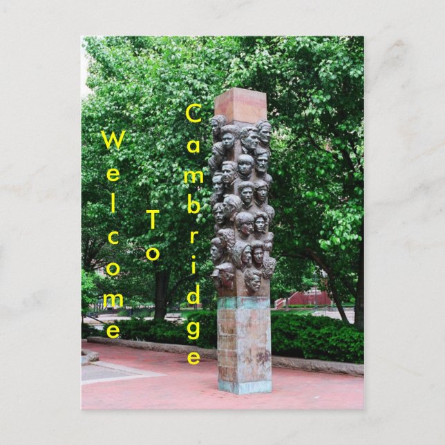 Carte Postale Bienvenue À Cambridge (Devant)
