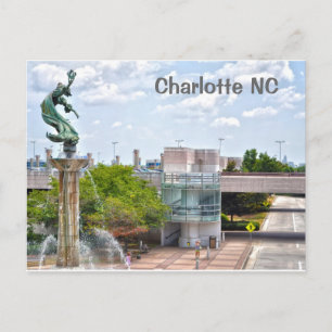 Carte Postale Bienvenue à Charlotte !