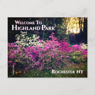Carte postale - Bienvenue à Highland Park Rocheste