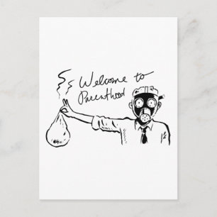 Carte Postale Bienvenue à la Parenthood