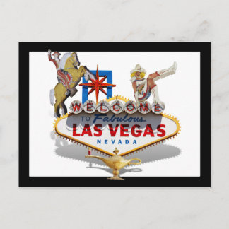 Carte Postale Bienvenue à Las Vegas