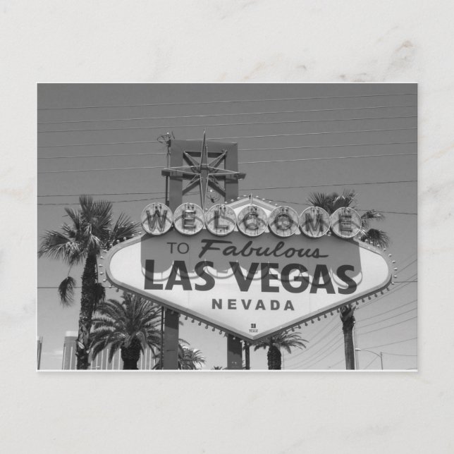 Carte Postale Bienvenue à Las Vegas (Devant)