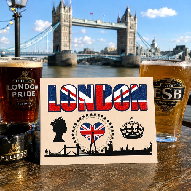 Carte Postale Bienvenue à Londres (Créateur téléchargé)
