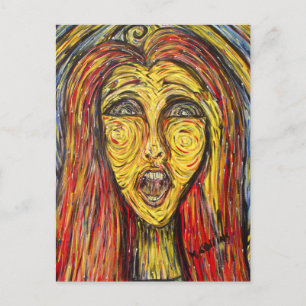 Carte Postale Bienvenue À Mon Imagination S'Il Vous Plaît Excuse