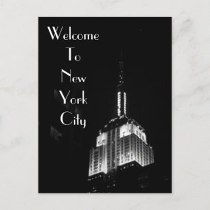 Carte Postale Bienvenue À New York