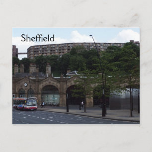 Carte Postale Bienvenue à Sheffield