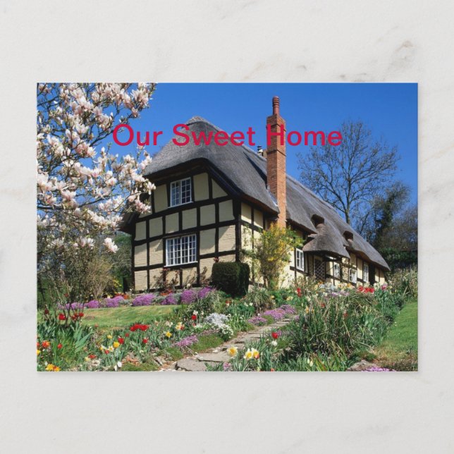 Carte Postale bienvenue chez nous (Devant)