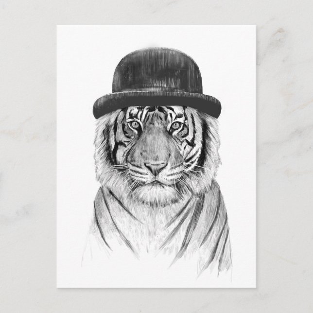 Carte Postale Bienvenue dans la jungle (Devant)