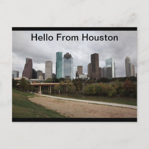 Carte Postale Bienvenue De Houston, Texas