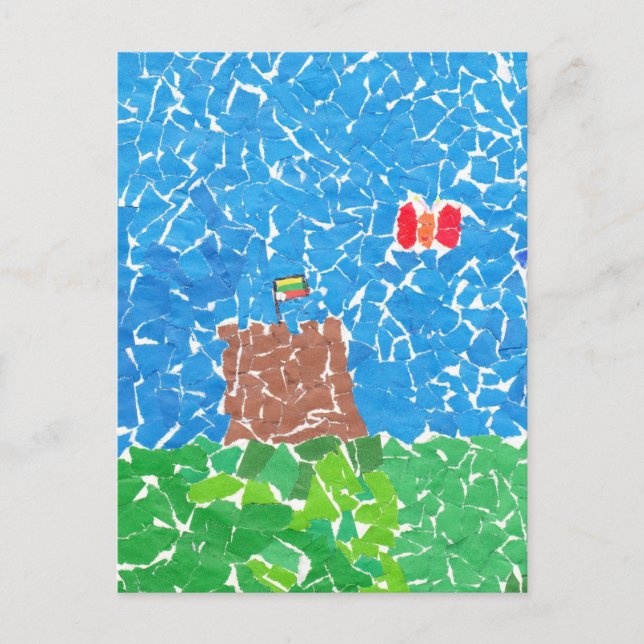 Carte Postale Bienvenue en Lituanie ! (Devant)